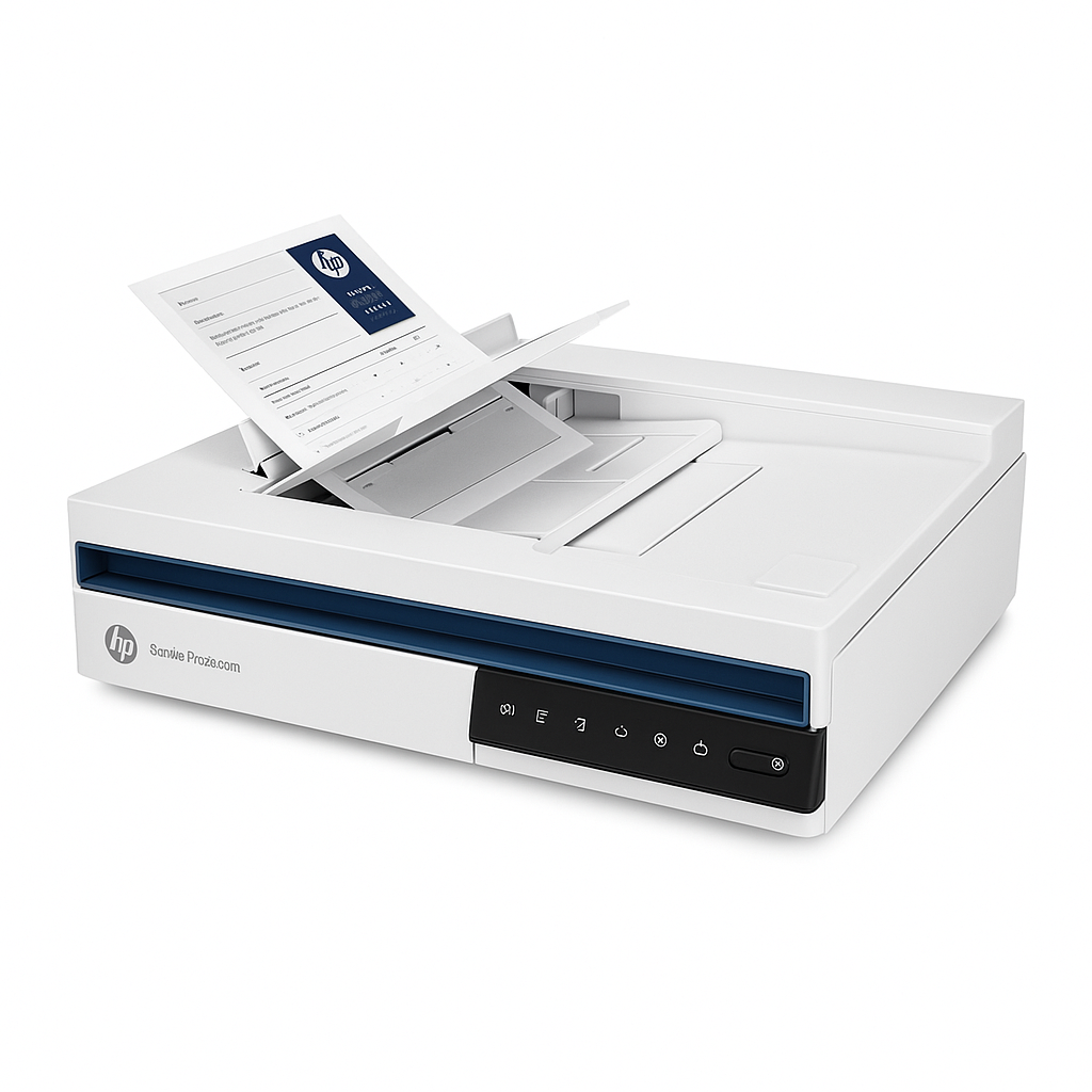 HP ScanJet Pro 2600 f1 – Scanner recto-verso rapide avec ADF et numérisation à plat